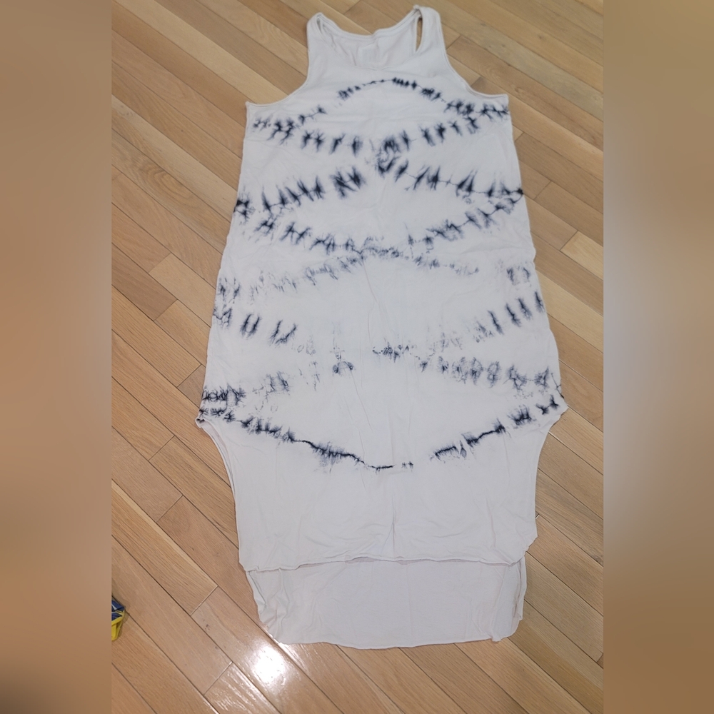 Asymmetrical Tie-Dye Dress